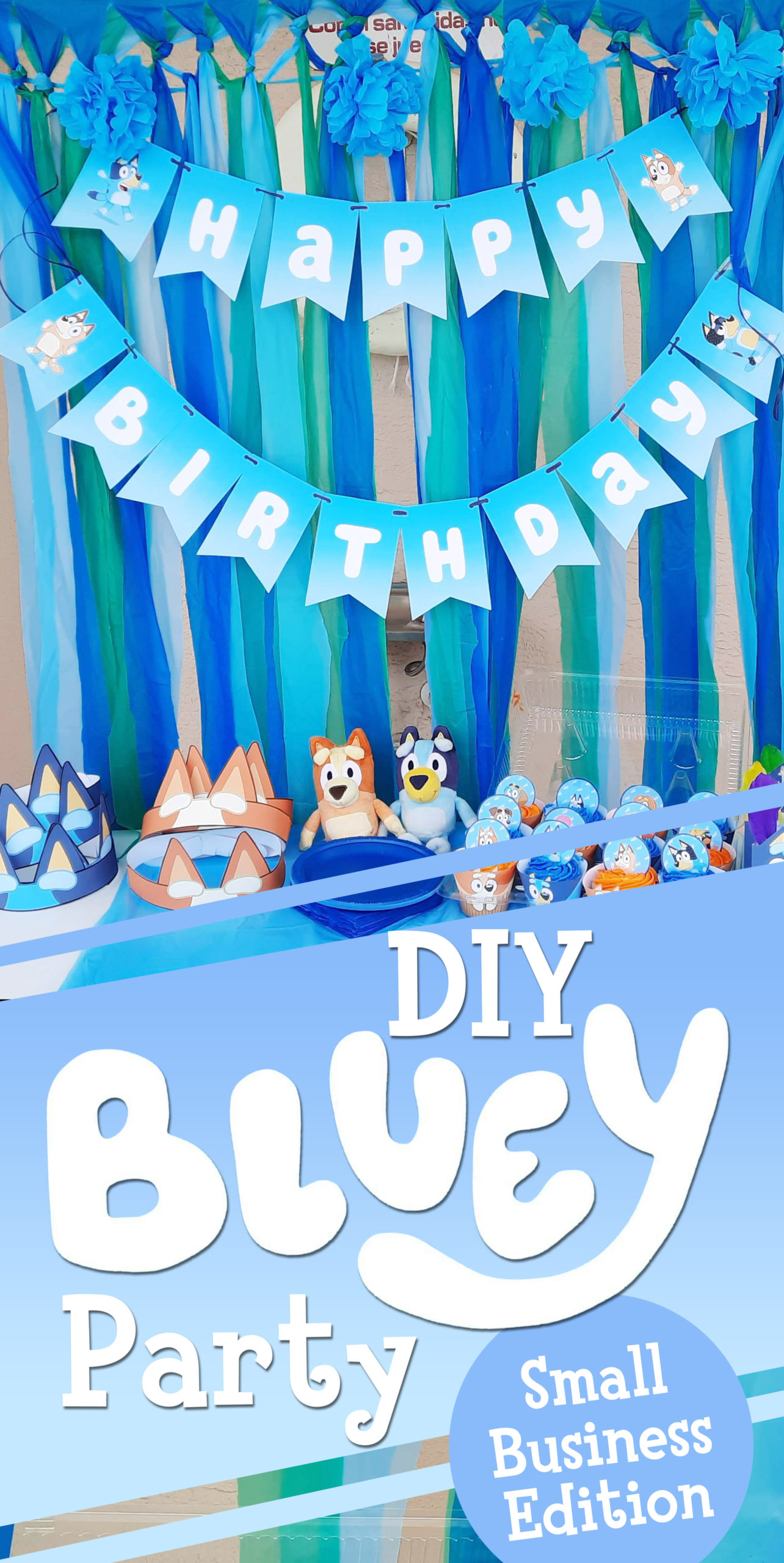 My DIY Bluey Party • My Nerd Nursery